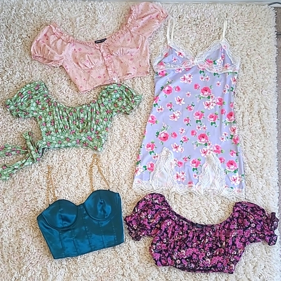 SHEIN Tops - SHEIN NWOT lot of five items Sz XS Size 2